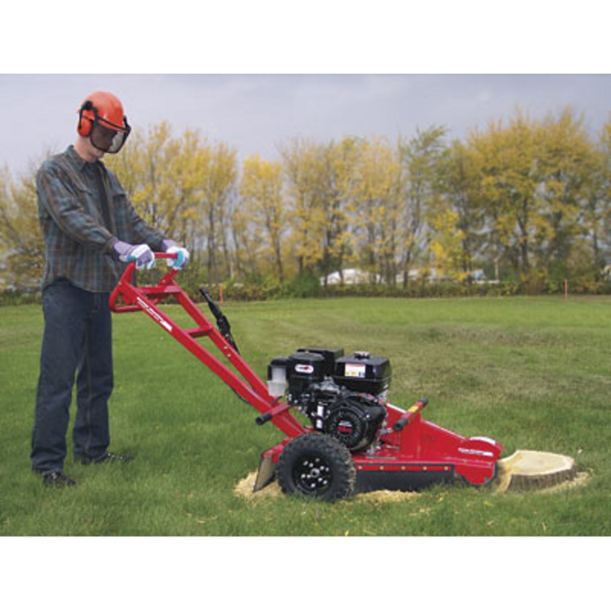 U.S. Praxis Portable Stump Grinder Portable Stump Grinder — 270cc Honda GX270 Engine, Model# PRX90